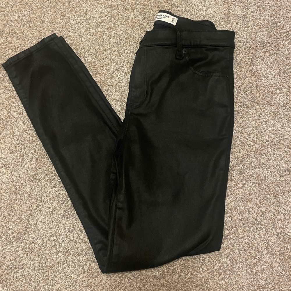 Abercrombie & Fitch The Super Skinny High Rise Ankle Jeans